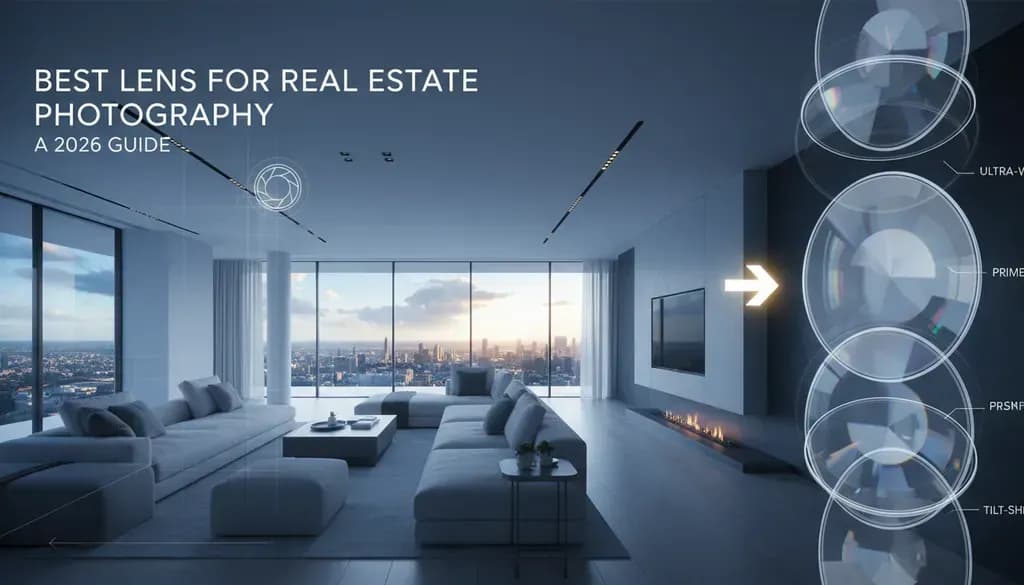 Best Lens for Real Estate Photography: A 2026 Guide for Sharp, Spacious Property Photos