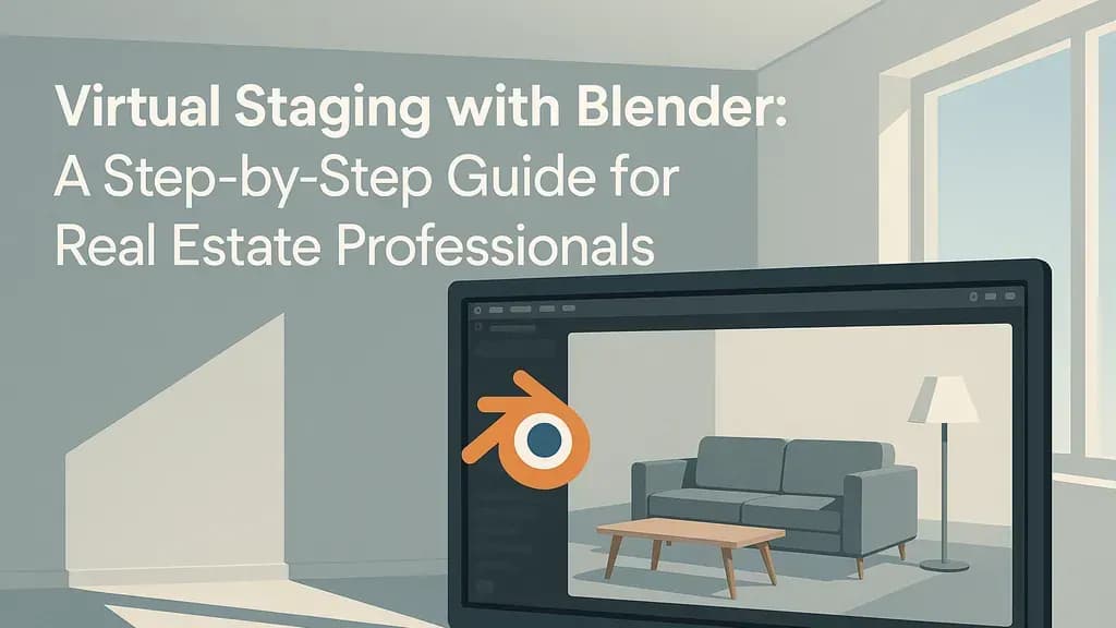 Virtual Staging with Blender: A Step-by-Step Guide for Real Estate Professionals