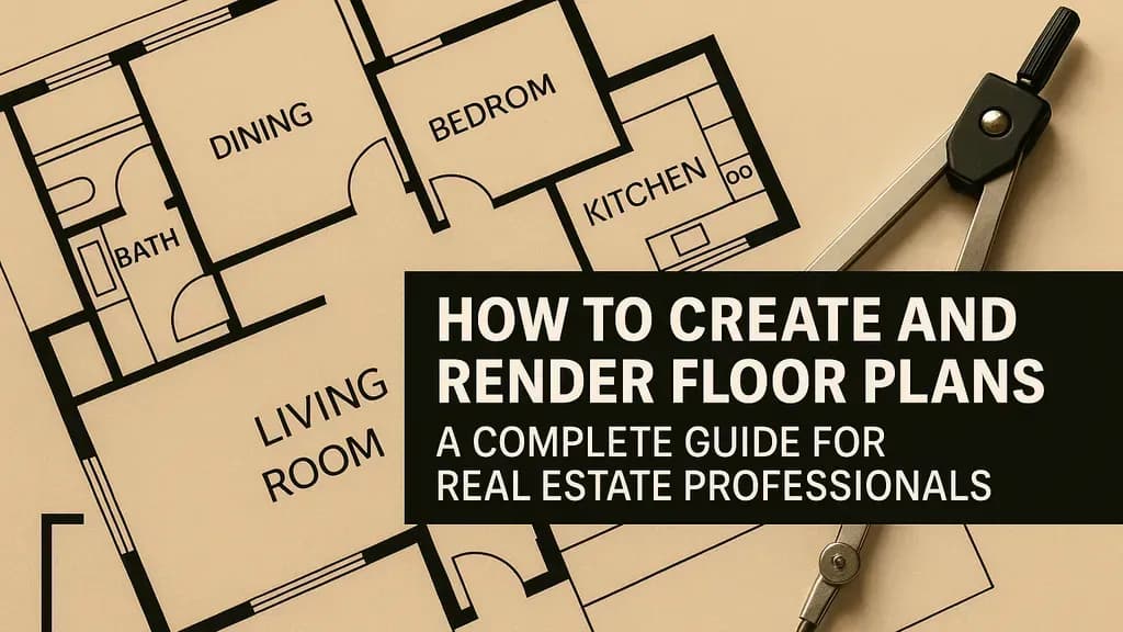 How to Create and Render Floor Plans: A Complete Guide for Real Estate Professionals