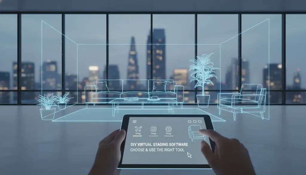 DIY Virtual Staging Software: How to Choose and Use the Right Tool