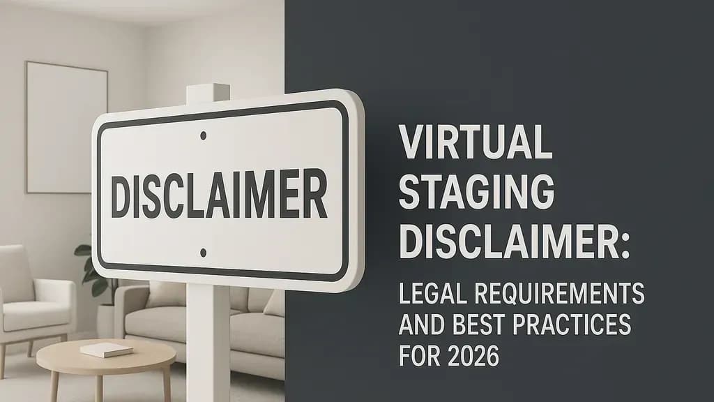 Virtual Staging Disclaimer: Legal Requirements and Best Practices for 2026