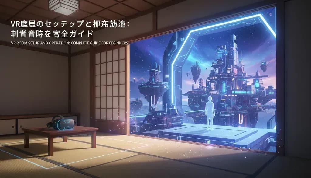 VR部屋のセットアップと操作方法：初心者向け完全ガイド
