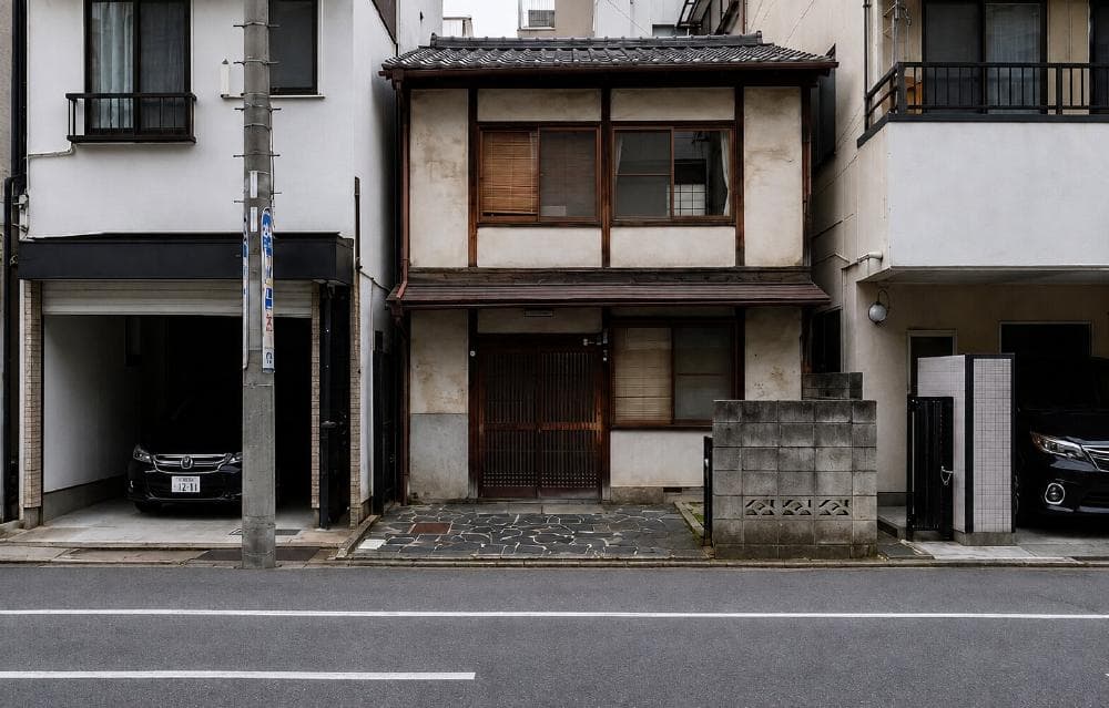 AI House Rendering For Real Estate 密集市街地 変更前