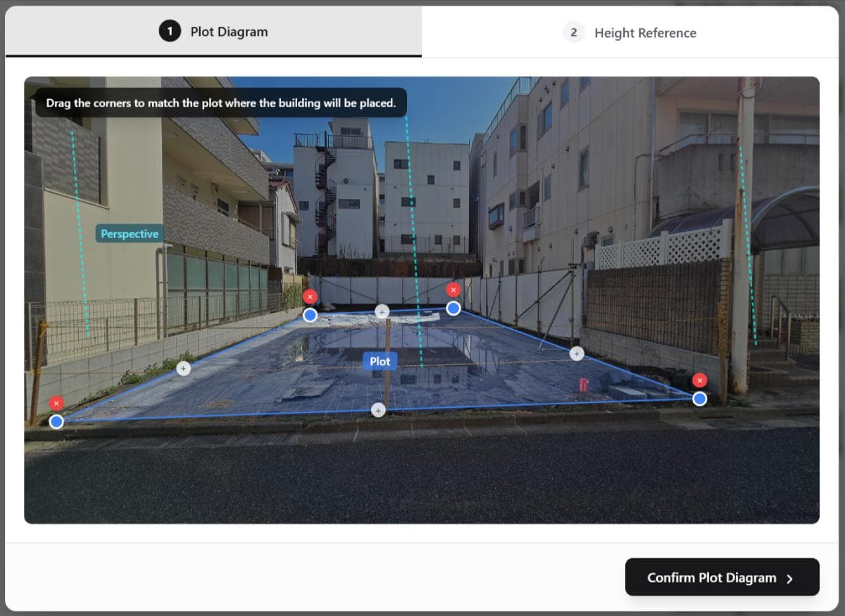AI House Rendering For Real Estate - upload a lot photo and pick an architectural style